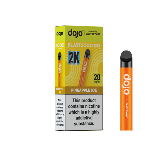 Dojo Blast 2000 Go Pineapple Ice 5 Pk