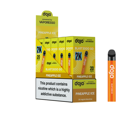 Dojo Blast 2000 Go Pineapple Ice 5 Pk