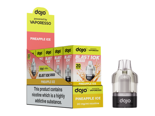 Dojo Blast 10K Pod Pineapple Ice