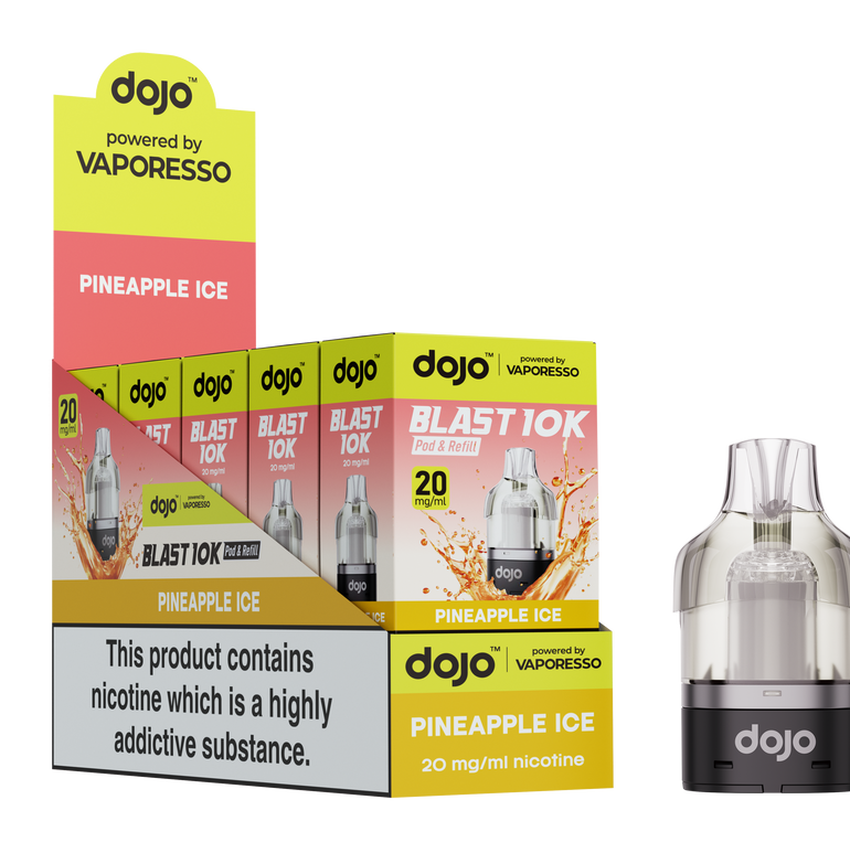 Dojo Blast 10K Pod Pineapple Ice