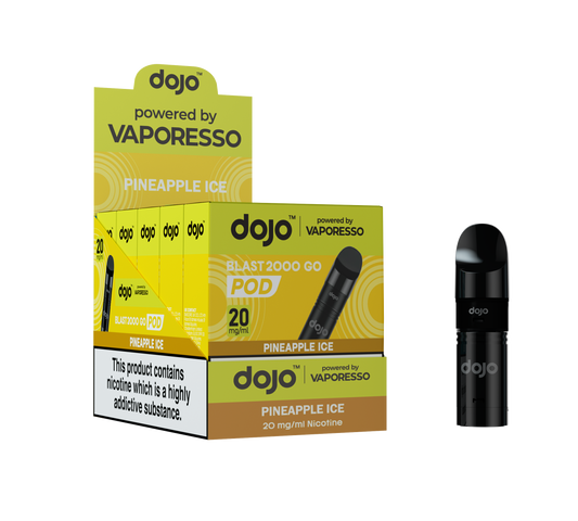 Dojo Blast 2K Go Pod 5 Pcs Pineapple Ice