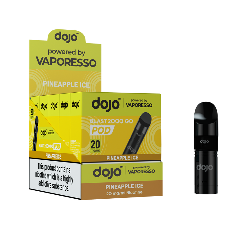 Dojo Blast 2K Go Pod 5 Pcs Pineapple Ice