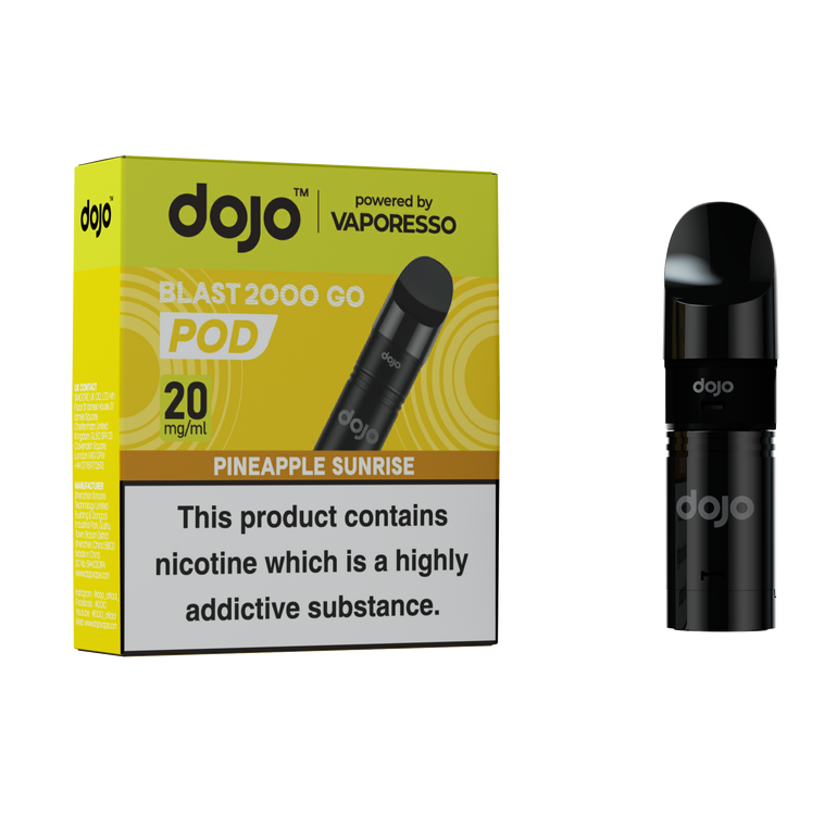 Dojo Blast 2K Go Pod 5 Pcs Pineapple Sunrise