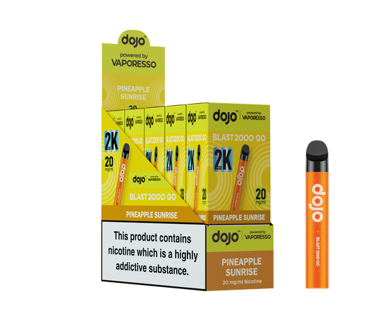 Dojo Blast 2000 Go Pineapple Sunrise 5 Pk
