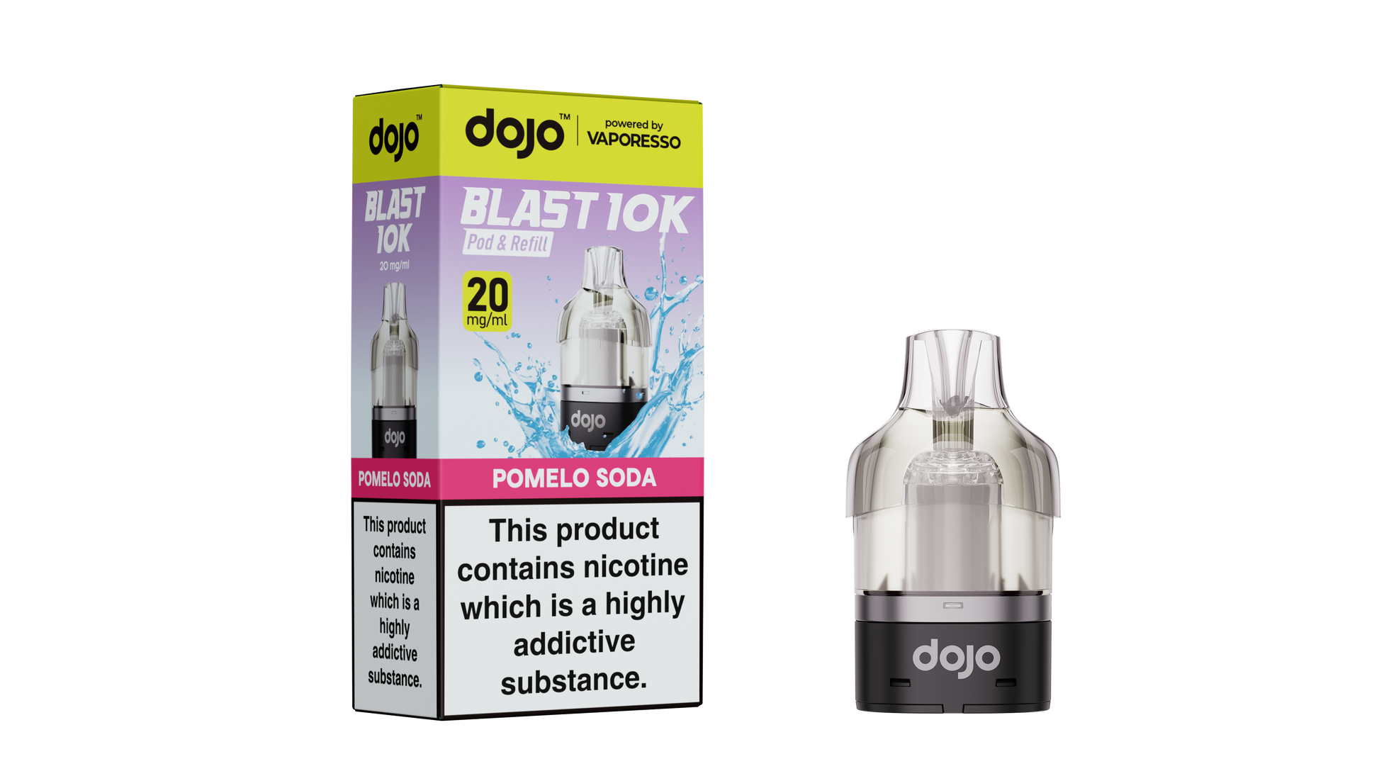 Dojo Blast 10K Pod Pomelo Soda