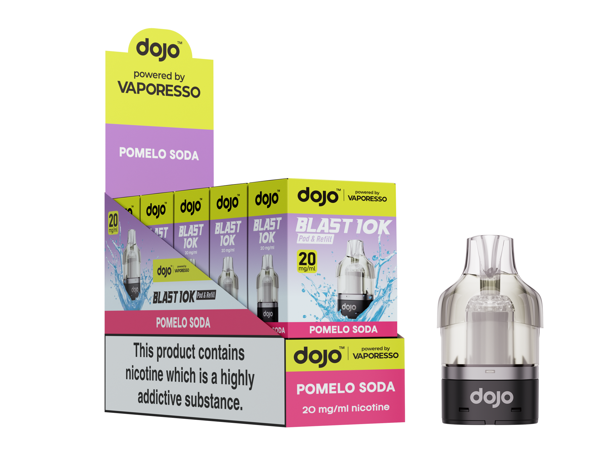 Dojo Blast 10K Pod Pomelo Soda