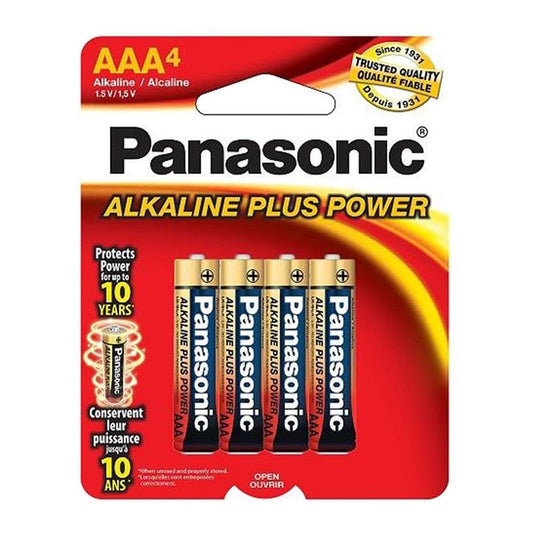 Panasonic Alkaline AAA 4pk x 12pks