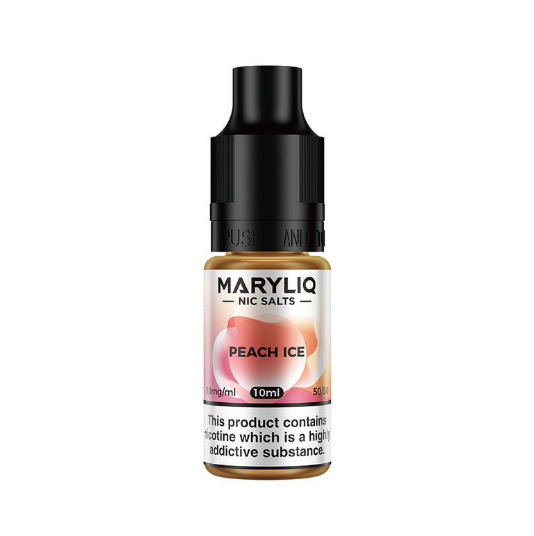 Maryliq Nic Salts 20mg 10 Pk Peach Ice