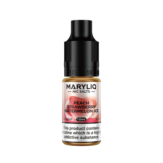 Maryliq Nic Salts 20mg 10 Pk Peach Straw