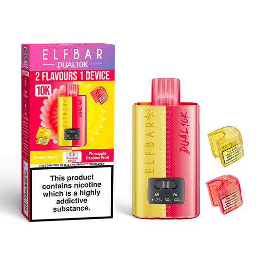 Elfbar Dual 10K Pod Kit 5 Pcs Pineapple Edition