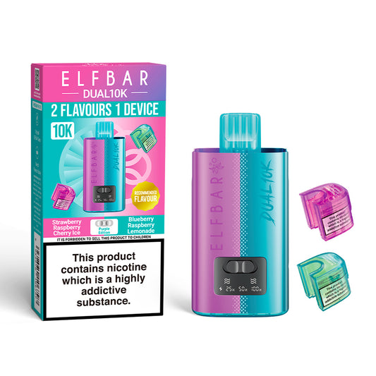 Elfbar Dual 10K Pod Kit 5 Pcs Purple Edition