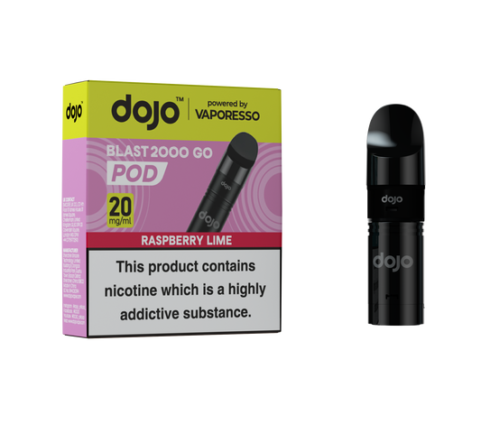 Dojo Blast 2K Go Pod 5 Pcs Raspberry Lime