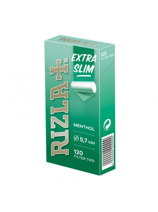 Rizla Menthol Extra Slim Filtr Tip 20 Pk