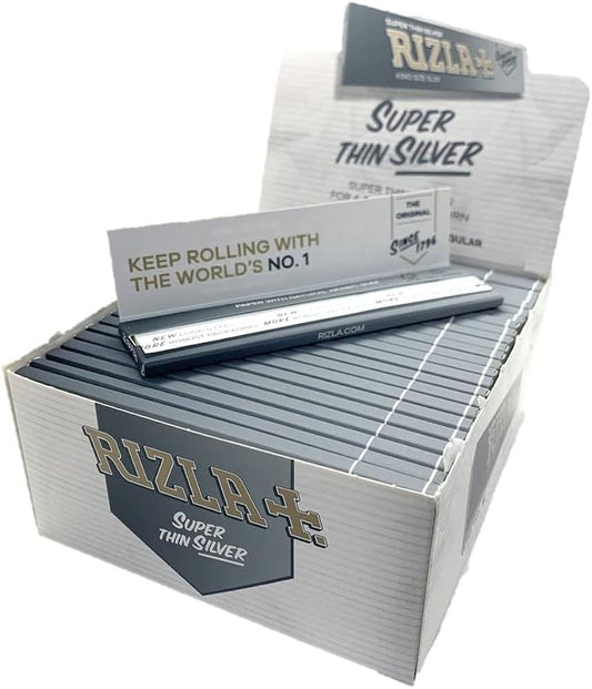 Rizla Silver King Slim Paper 50 Pk UK