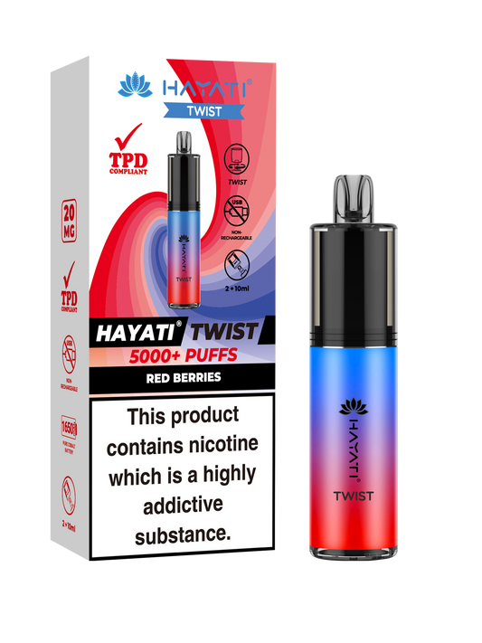 Hayati Twist Red Berries 5 Pk