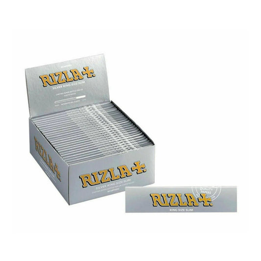 Rizla Silver King Slim Paper 50 Pk GX