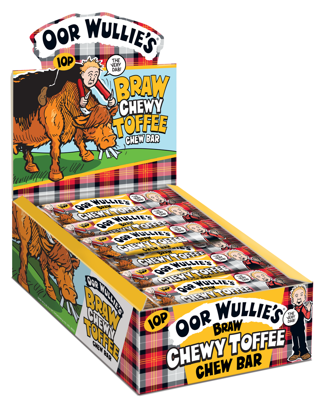 Rose Oor Wullies Chewy Toffee 72 x 11g