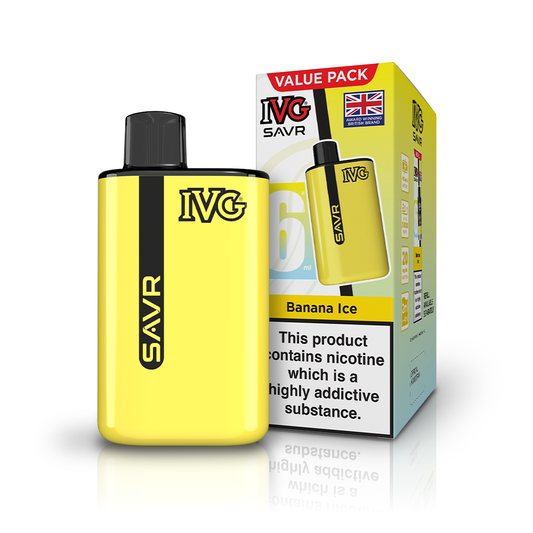 IVG Savr Banana Ice 3000 Puffs 650mAh Type-C 5 Pk