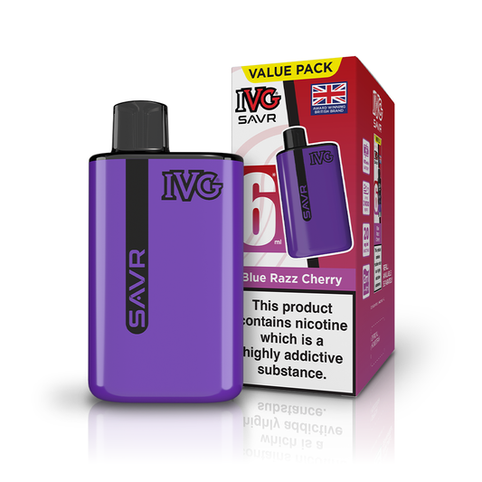 IVG Savr Blue Razz Cherry 3000 Puffs 650mAh Type-C