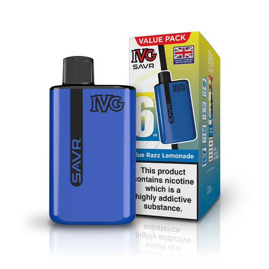 IVG Savr Blue Razz Lemonade 3000 Puffs 650mAh Type