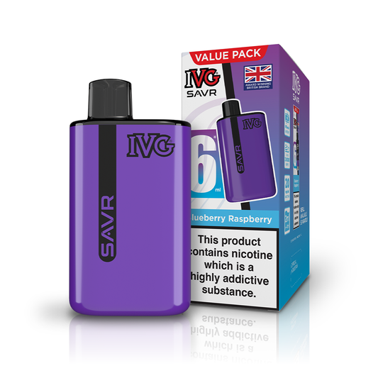 IVG Savr Blueberry Raspberry 3000 Puffs 650mAh Typ