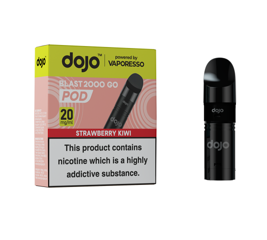 Dojo Blast 2K Go Pod 5 Pcs Strawberry Kiwi