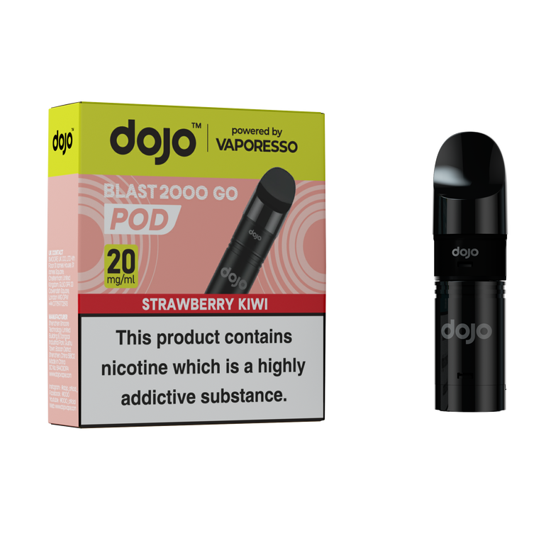 Dojo Blast 2K Go Pod 5 Pcs Strawberry Kiwi