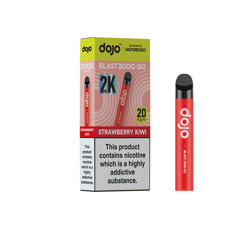 Dojo Blast 2000 Go Pod Kit 5 Pcs Strawberry Kiwi