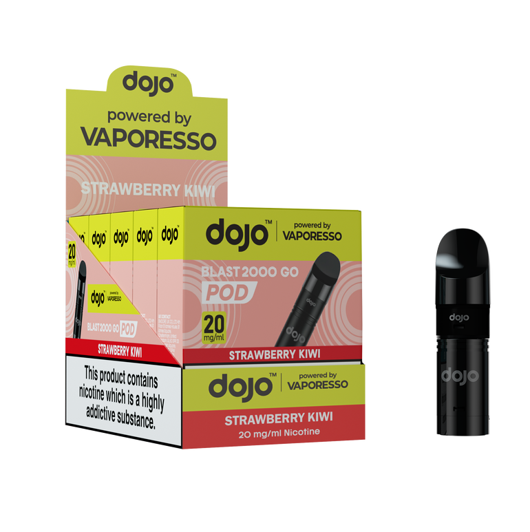 Dojo Blast 2K Go Pod 5 Pcs Strawberry Kiwi