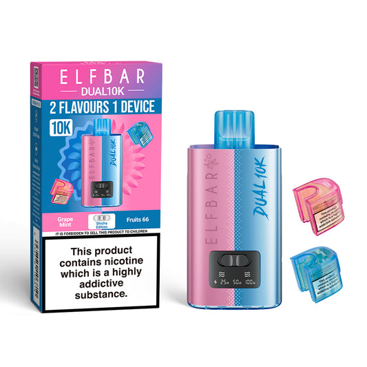 Elfbar Dual 10K Shisha Edition Refillabe