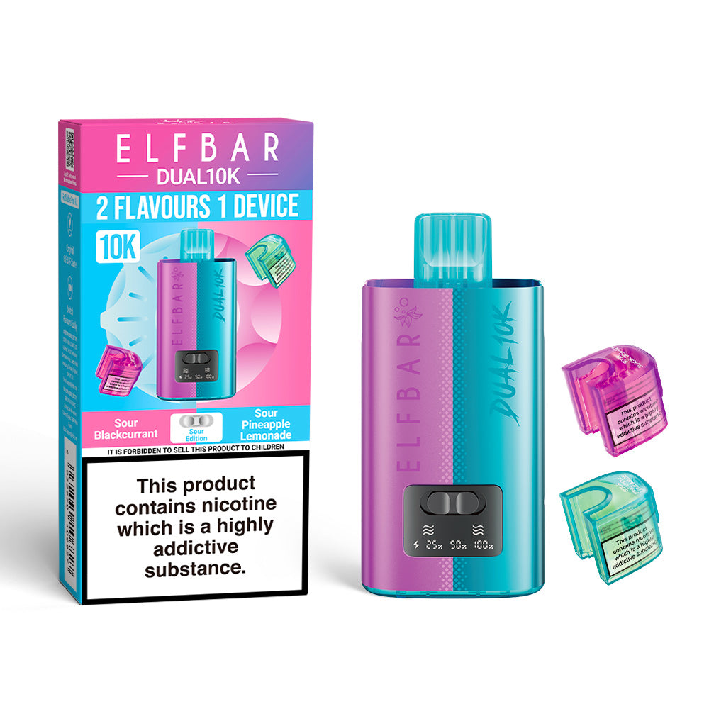 Elfbar Dual 10K Sour Edition Refillabe P