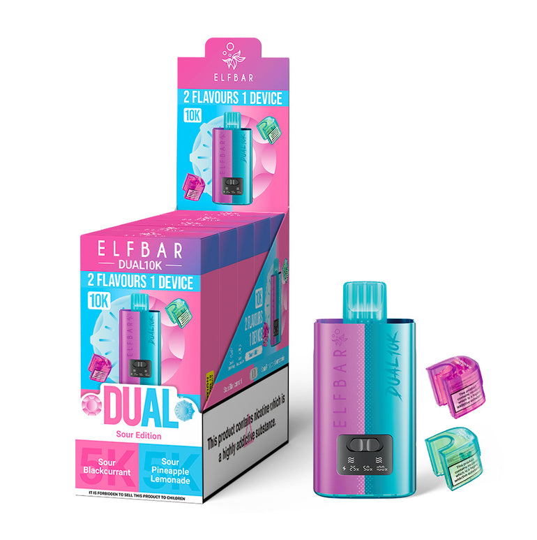 Elfbar Dual 10K Sour Edition Refillabe P