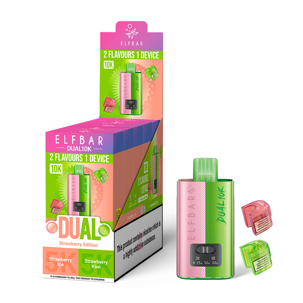 Elfbar Dual 10K Strawberry Edition Refil