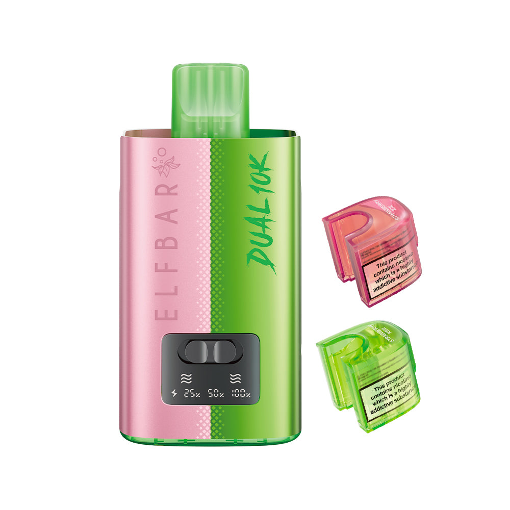 Elfbar Dual 10K Strawberry Edition Refil