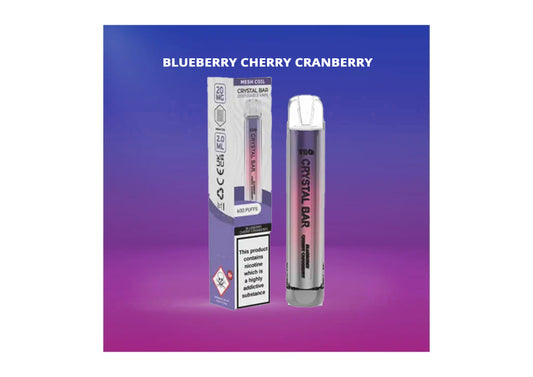 TBO Crystal 600 Blueberry Cherry Cranbry