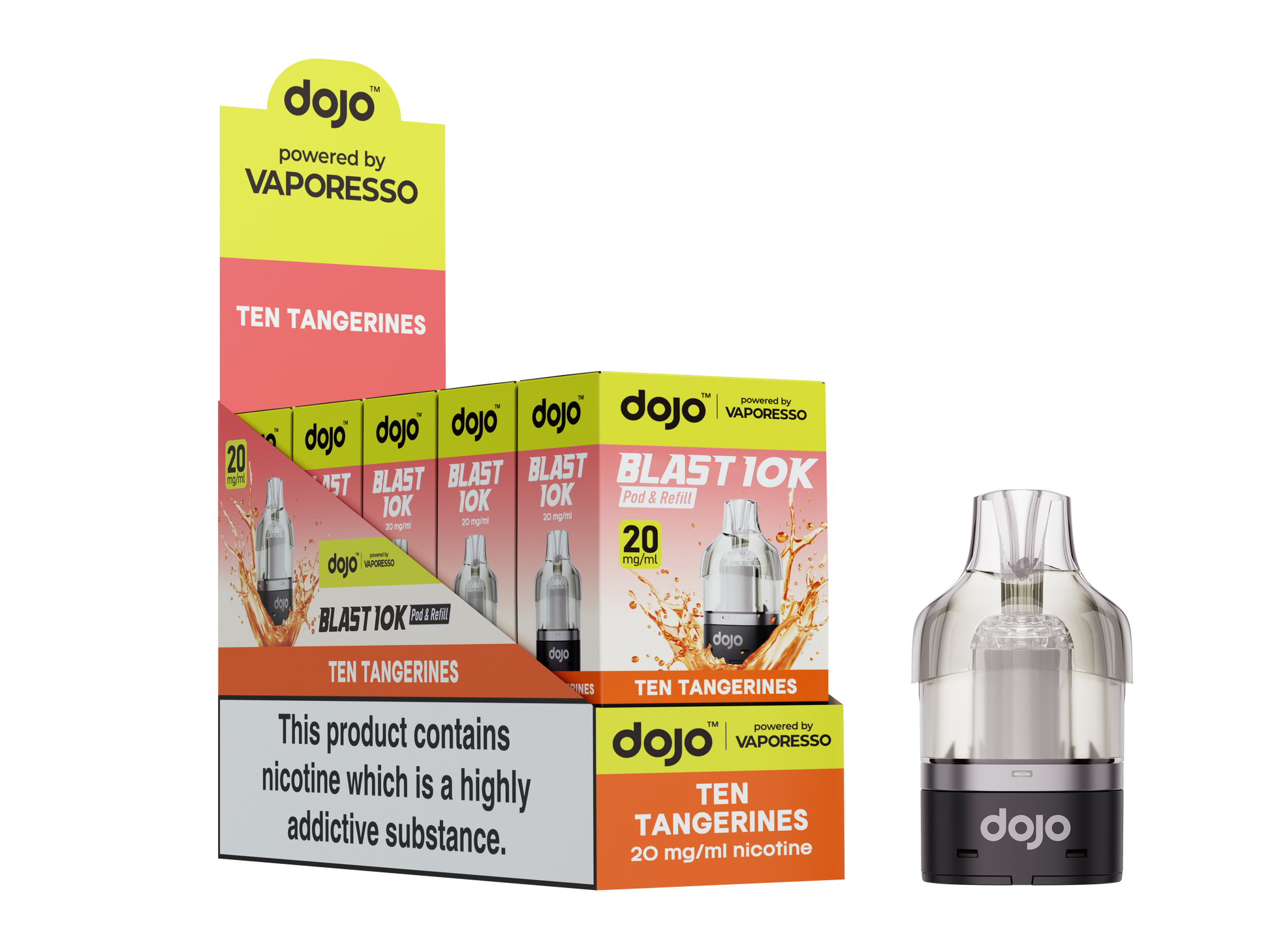Dojo Blast 10K Pod Ten Tangerines
