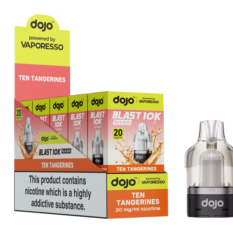 Dojo Blast 10K Pod Ten Tangerines