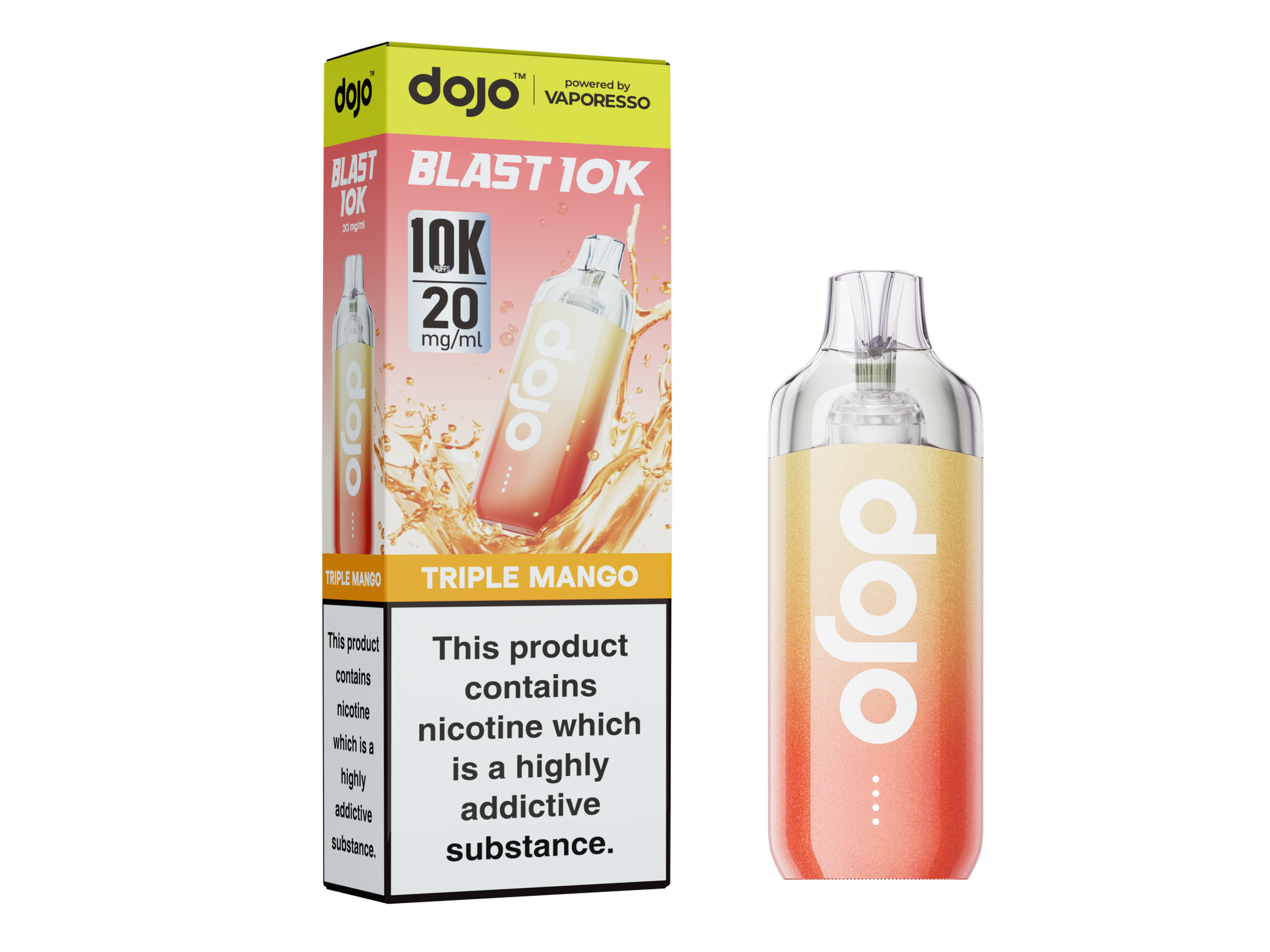 Dojo Blast 10K Kit 5 Pcs Triple Mango