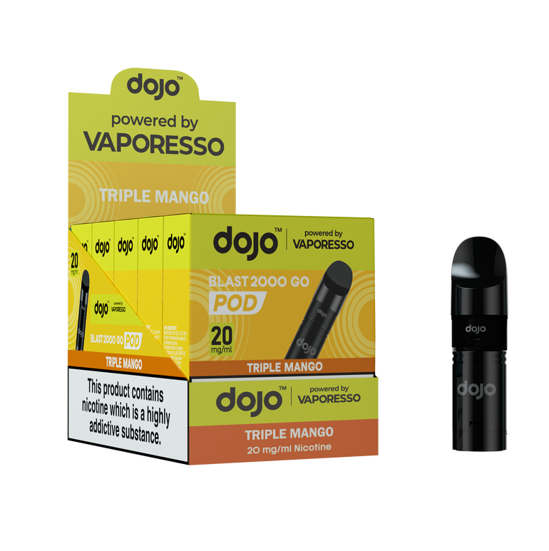Dojo Blast 2K Go Pod 5 Pcs Triple Mango