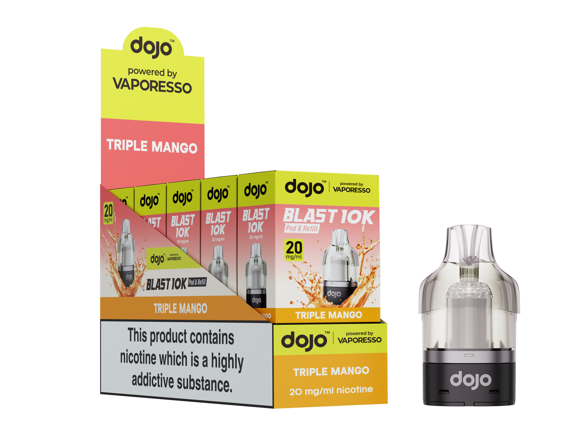 Dojo Blast 10K Pod Triple Mango