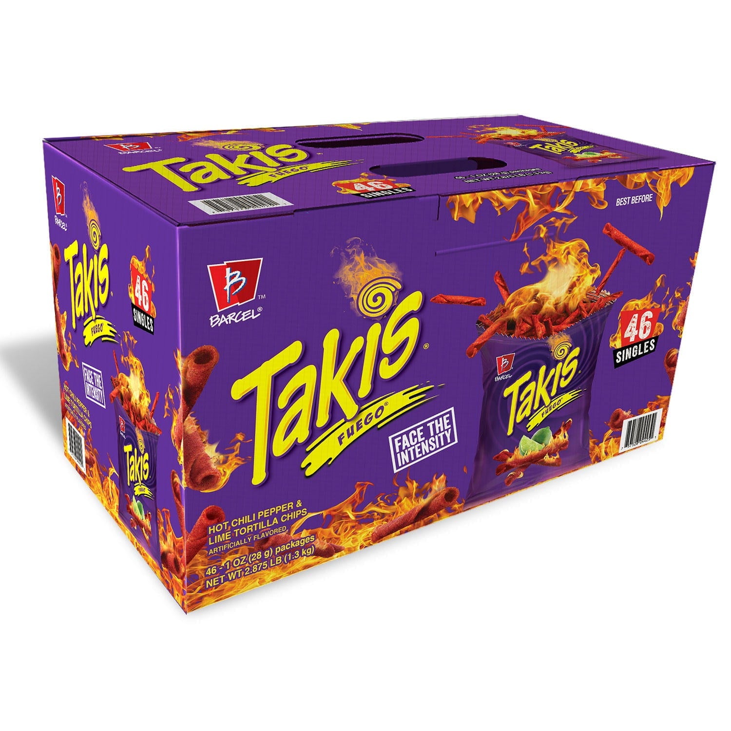 Takis Fuego 46 x 1OZ Tortilla Chips