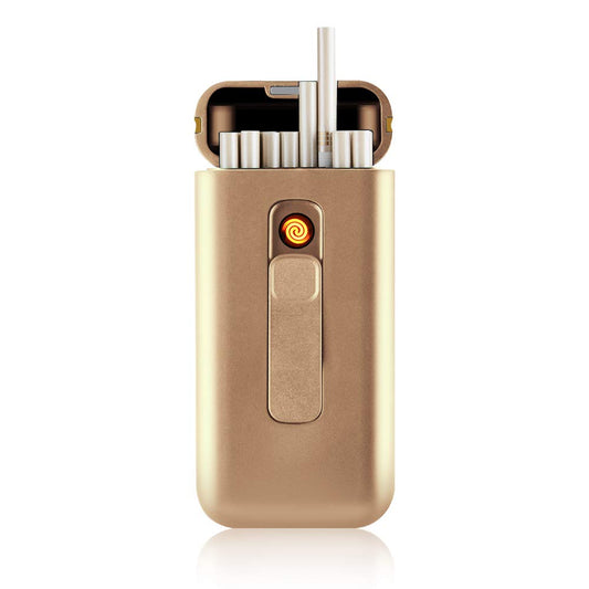 Tin Kit Gift Set Cigrt Box & Lighter