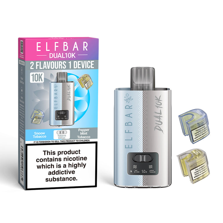 Elfbar Dual 10K Tobacco Edition Refillab