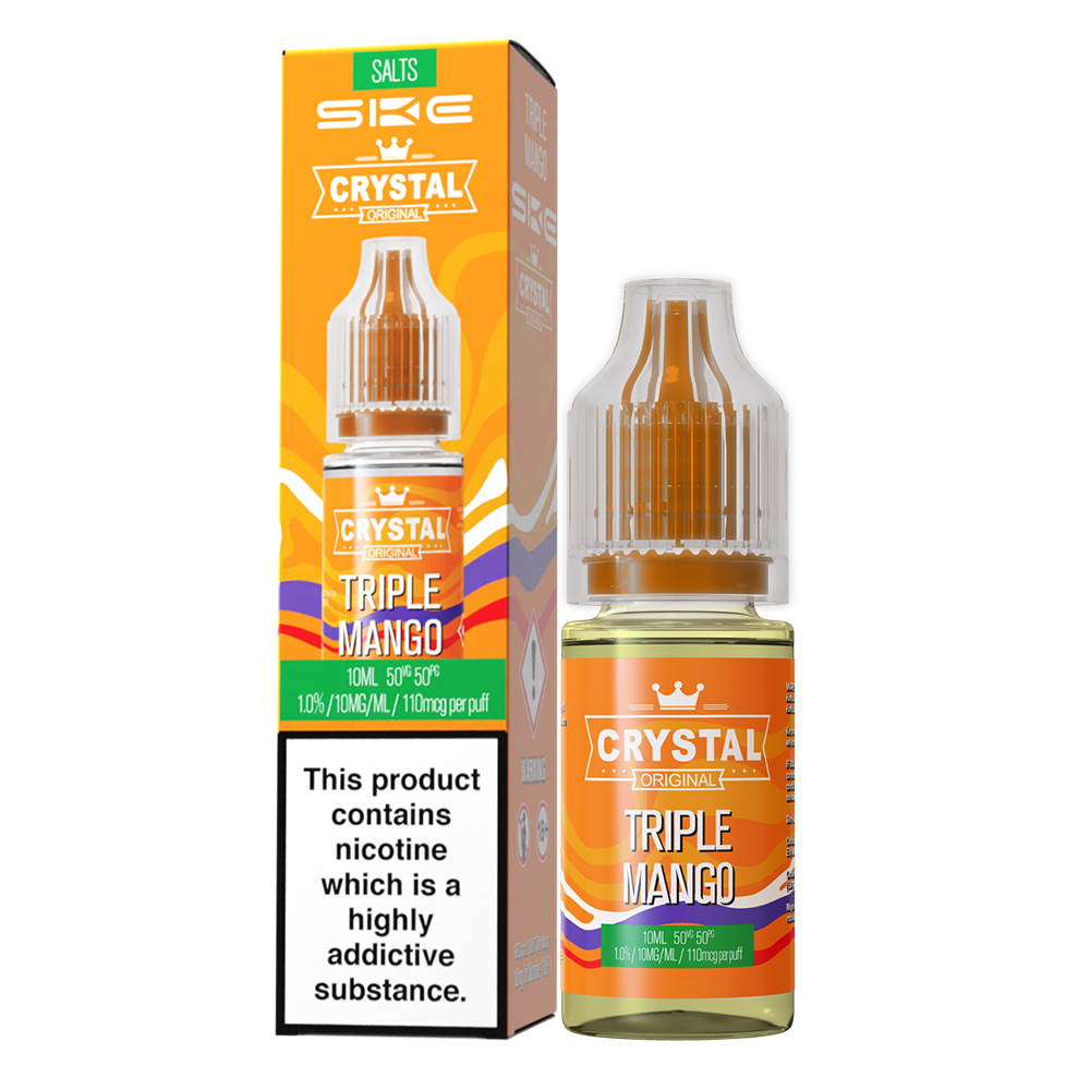 SKE Crystal Nic Salts 20mg 10Pk Triple Mango