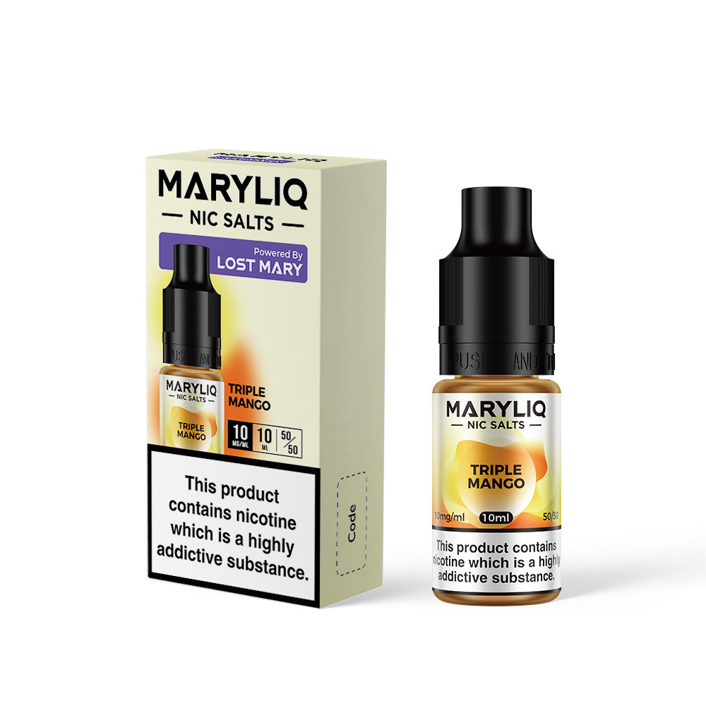 Maryliq Nic Salts 20mg 10 Pk Triple Mang