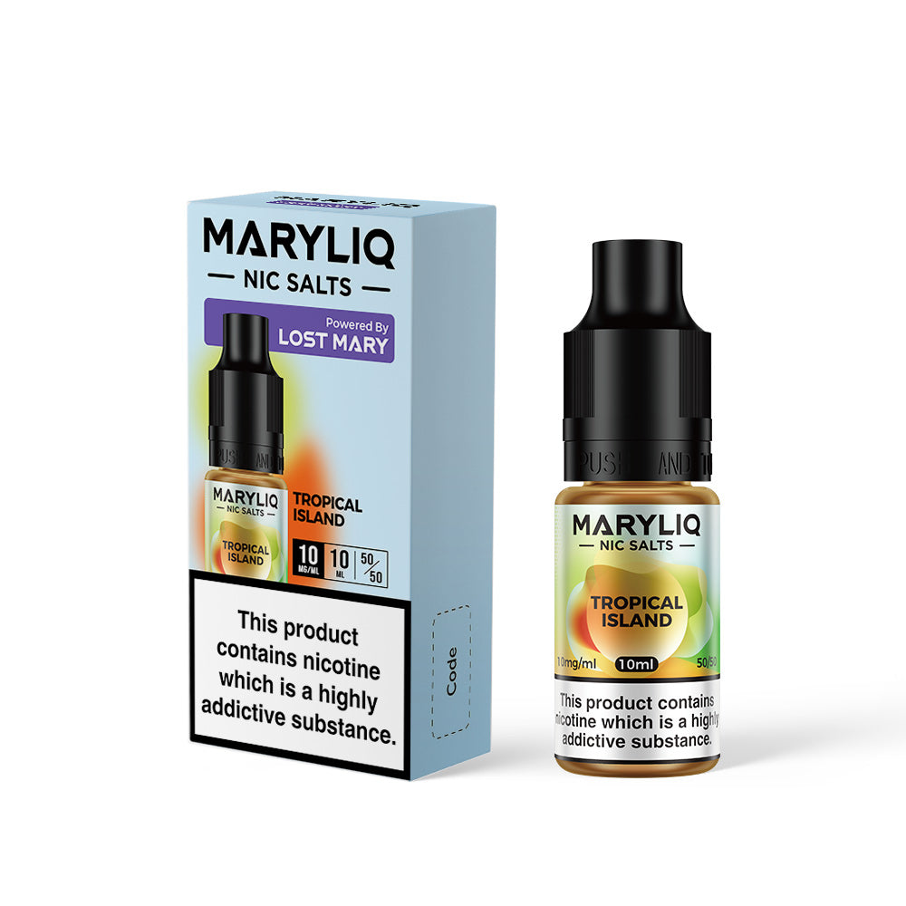 Maryliq Nic Salts 20mg 10 Pk Tropical Is