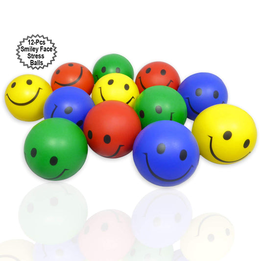 Two Tone Squeeze Ball 12 Pcs