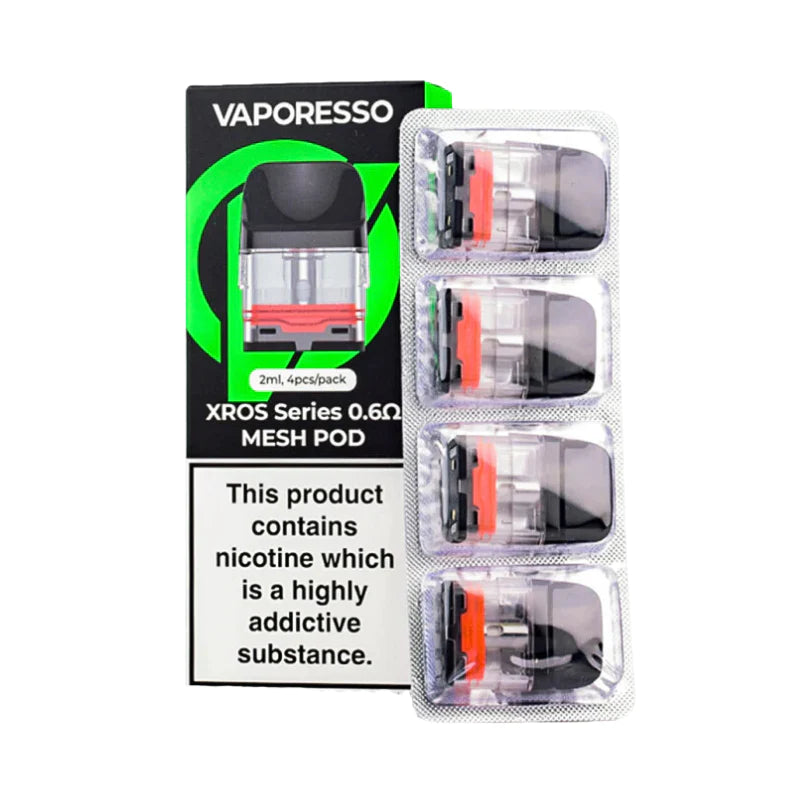 Vaporesso XROS Series 2ml 0.6 4 Pod Pack