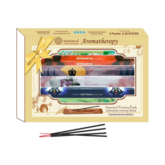 Vedmantra Aromatherapy 20 Sticks x 6 Pk