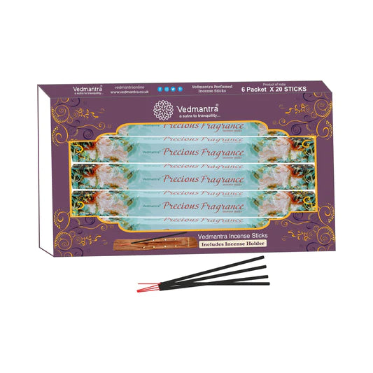 Vedmantra Precious Frgn 20 Sticks x 6 Pk